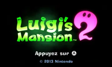 Luigis Mansion Dark Moon (Usa) screen shot title